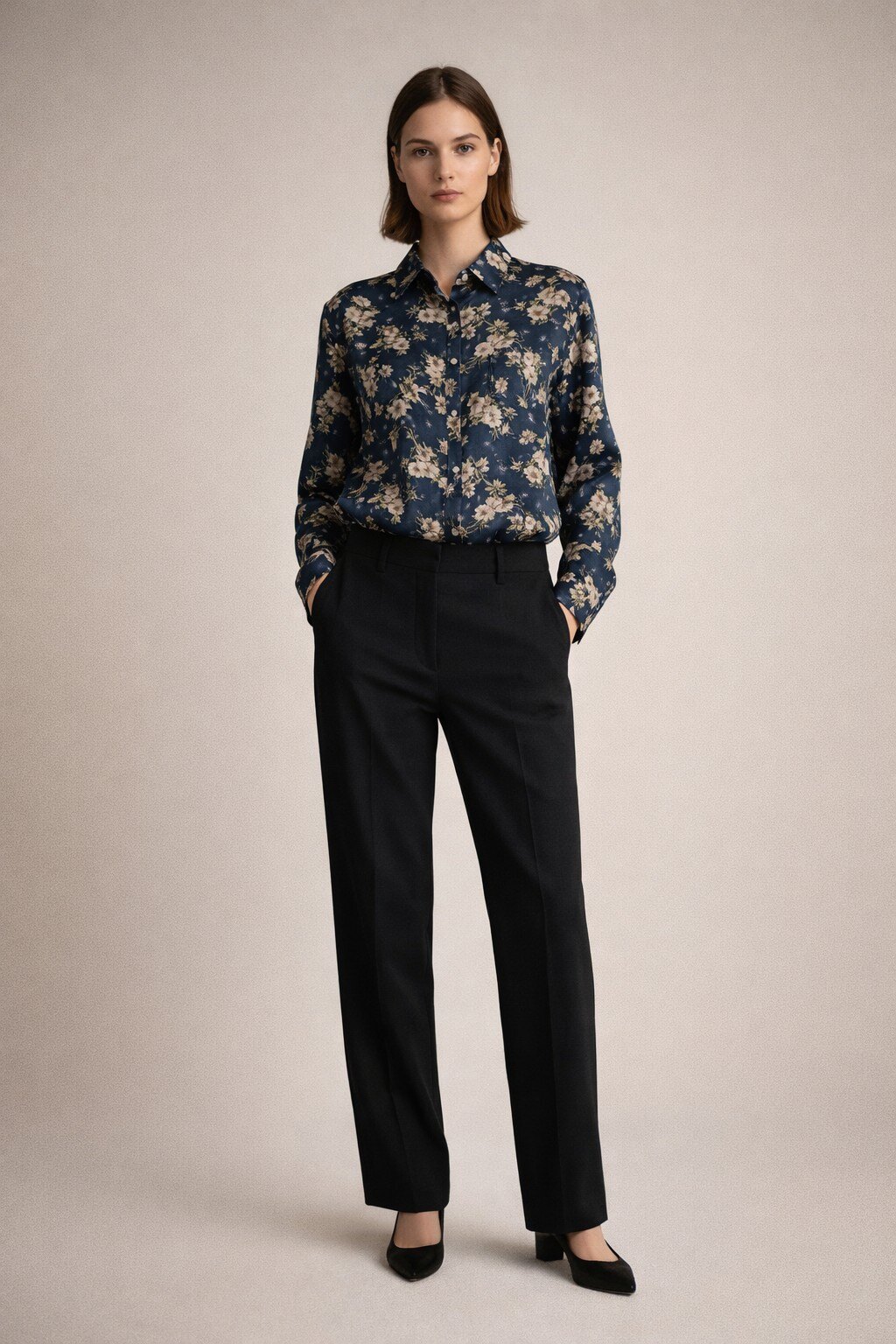 Grossiste KIS₂ - CHEMISE EN MÉLANGE DE SOIE LÉGÈRE ET CONFORTABLE, IDÉALE POUR LE PRINTEMPS ET L'ÉTÉ AVEC DE NOMBREUX MOTIFS, TAILLE UNIQUE