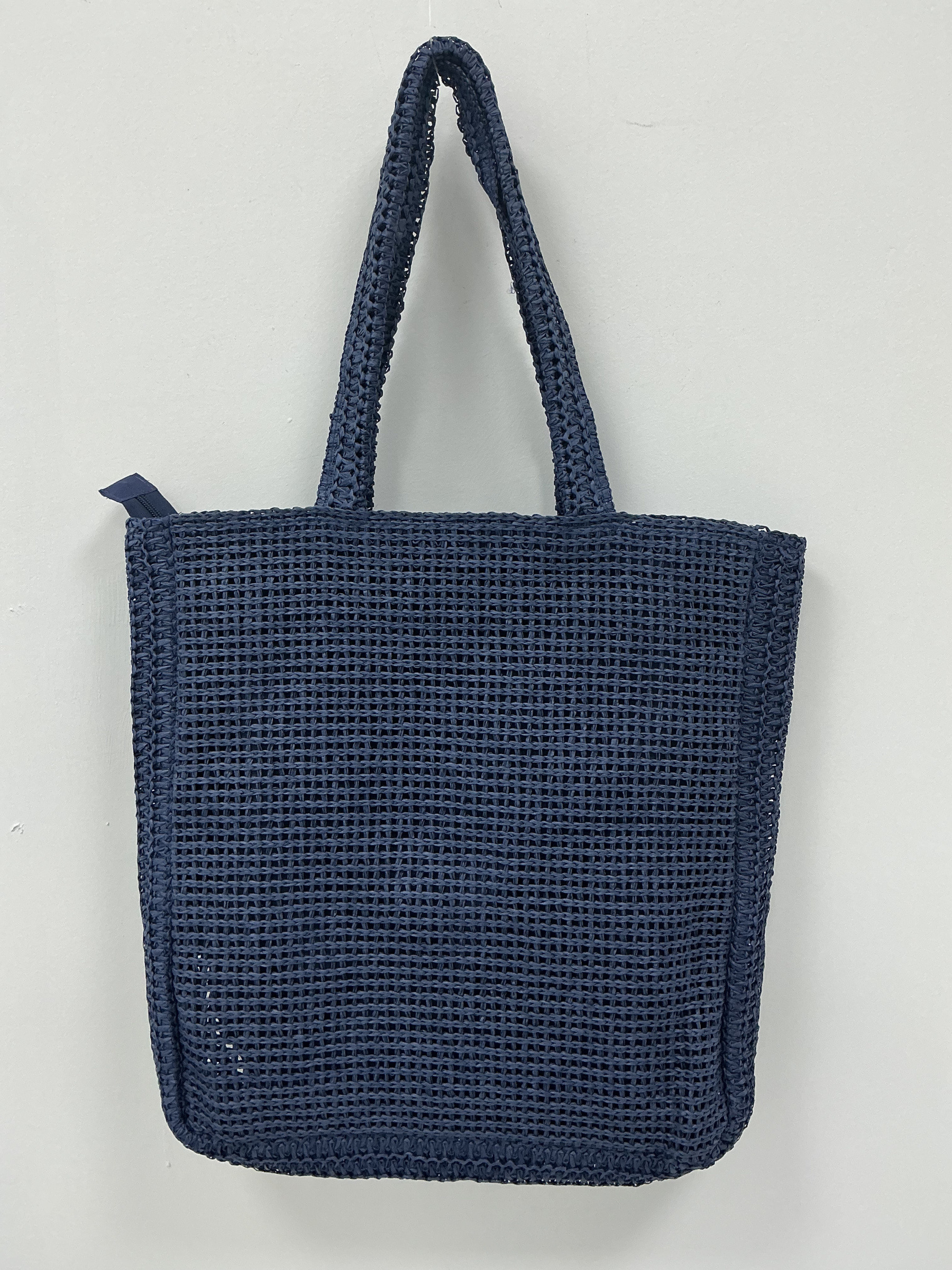 Grossista KIS₂ - BORSA IN PAGLIA A SPALLA GRANDE COMODA GRANDEZZA 35X45X8