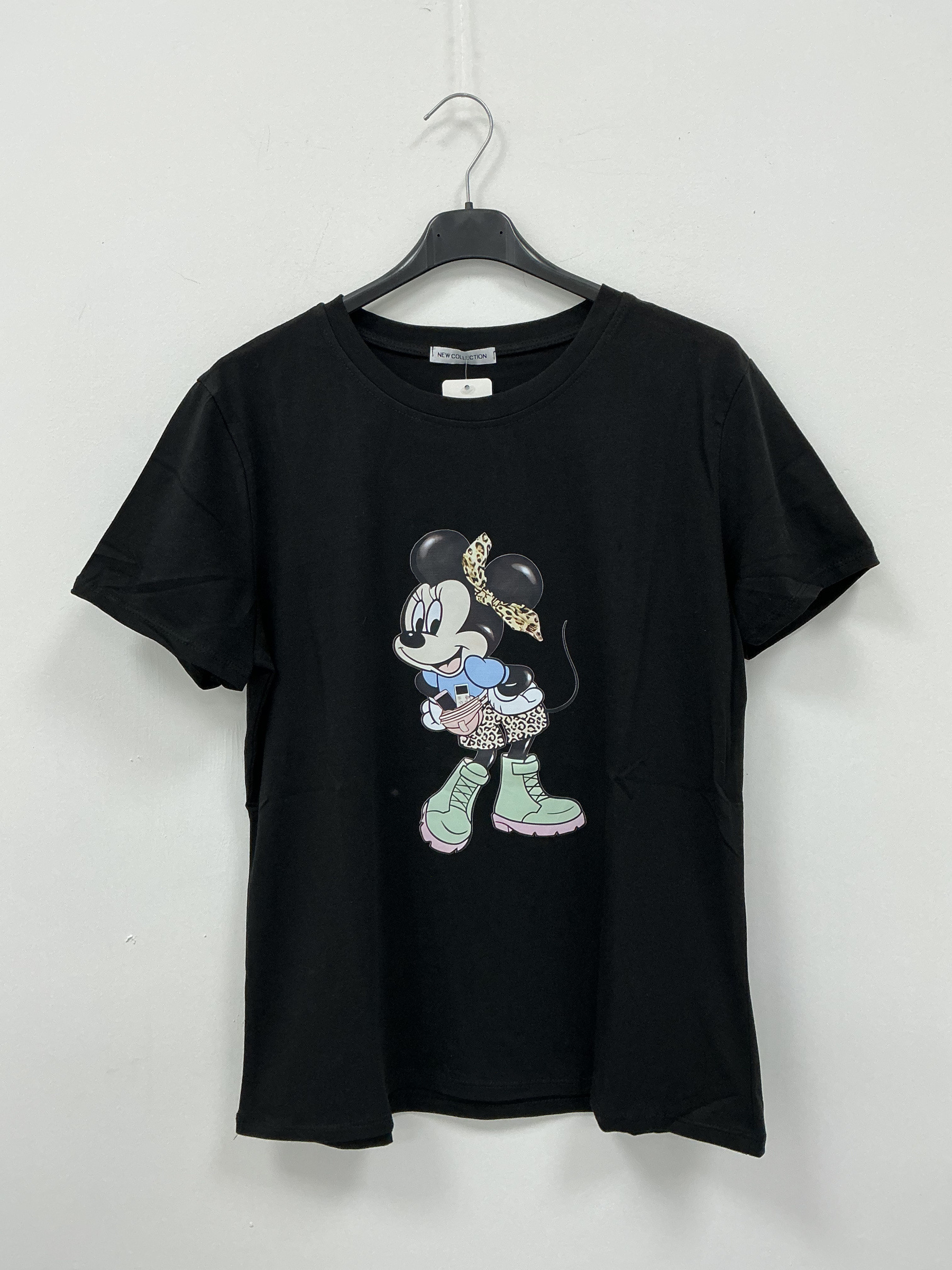 Wholesaler KIS₂ - COMFORTABLE PRINTED T-SHIRT WITH SHORT SLEEVES AND CREW NECK ONE SIZE