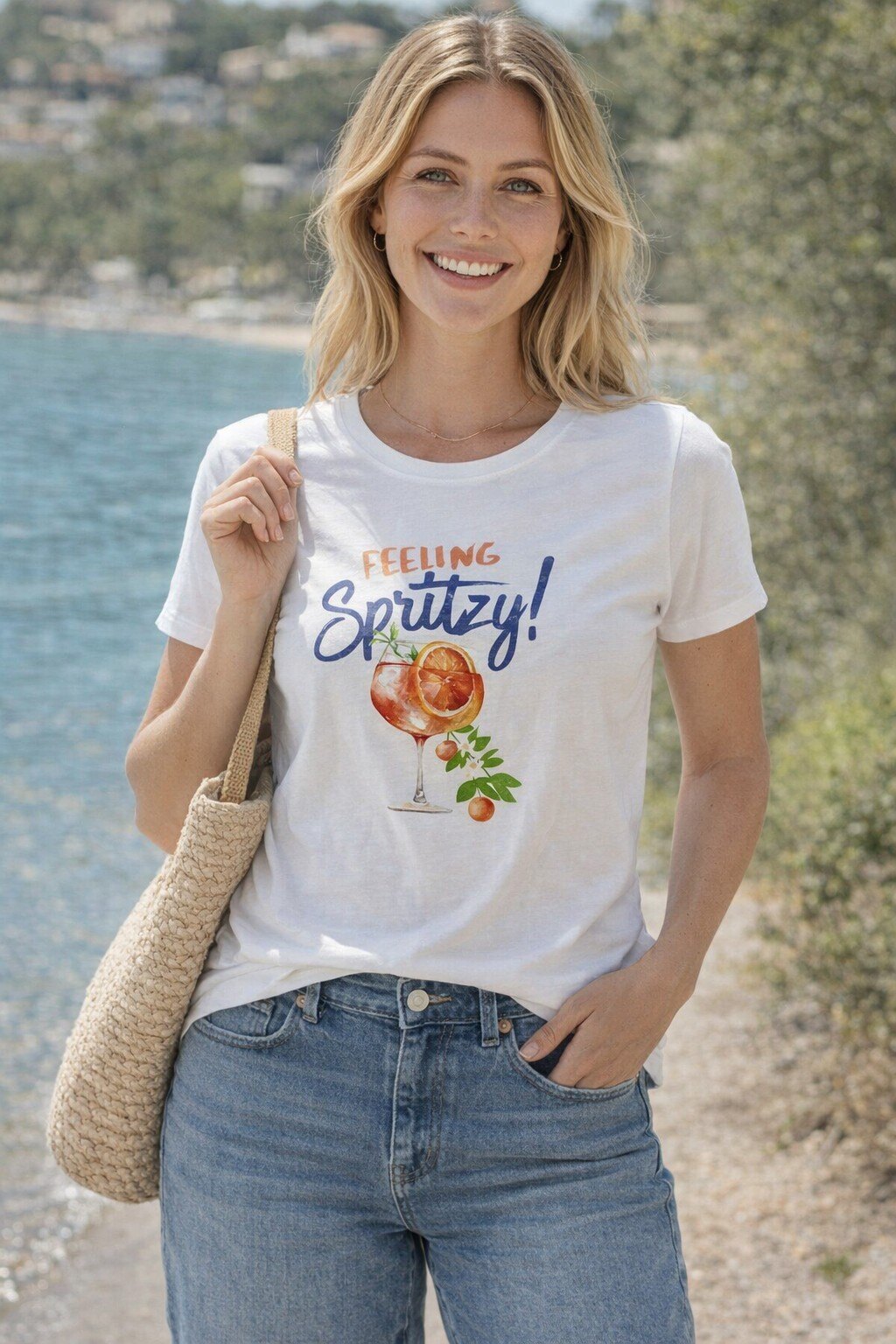 Grossista KIS₂ - TSHIRT OVERSIZE COMODA MANICA CORTA GIROCOLLO CON STAMPA TAGLIA UNICA