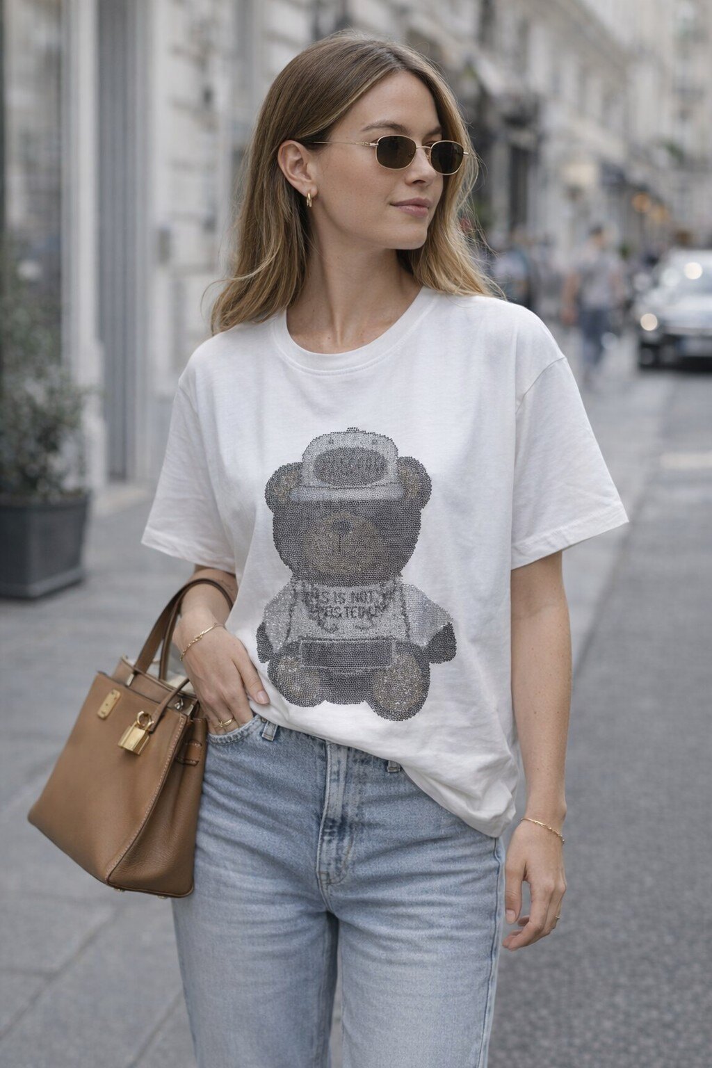 Grossista KIS₂ - TSHIRT CURVY VESTIBILITÀ GRANDE CON STAMPA COMODO TAGLIA UNICA