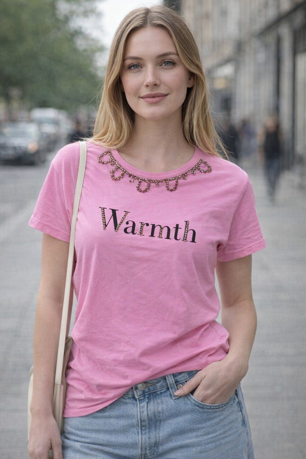 Grossista KIS₂ - TSHIRT MANICA CORTA GIROCOLLO CON STAMPA TAGLIA UNICA