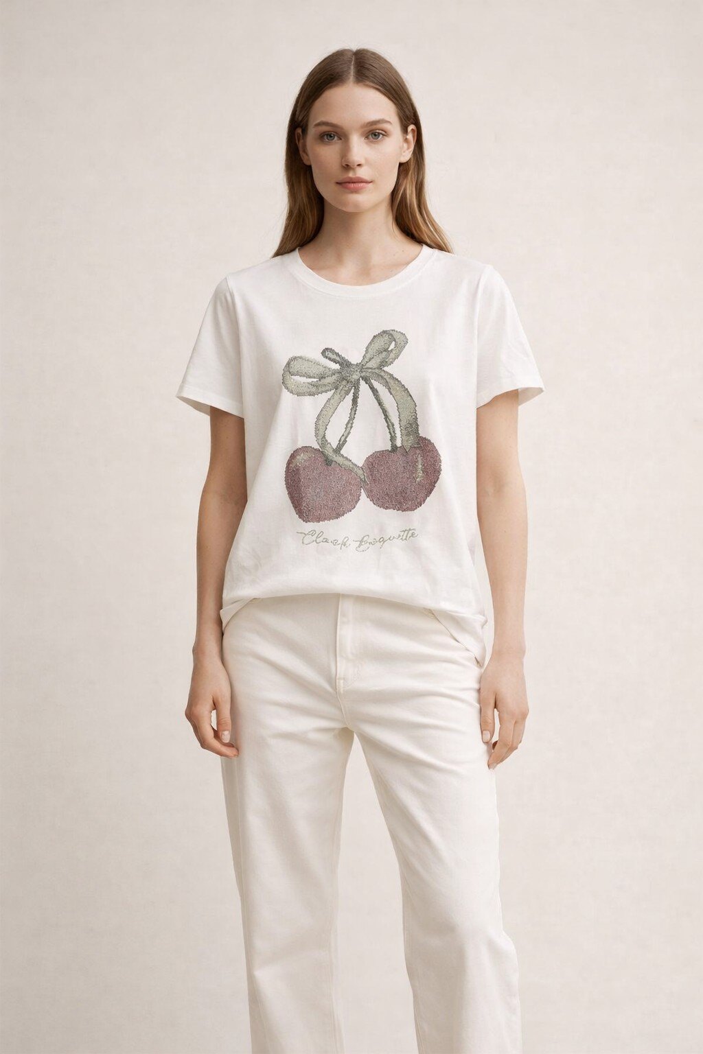 Grossiste KIS₂ - T-SHIRT IMPRIMÉE CONFORTABLE À MANCHES COURTES COL ROND TAILLE UNIQUE