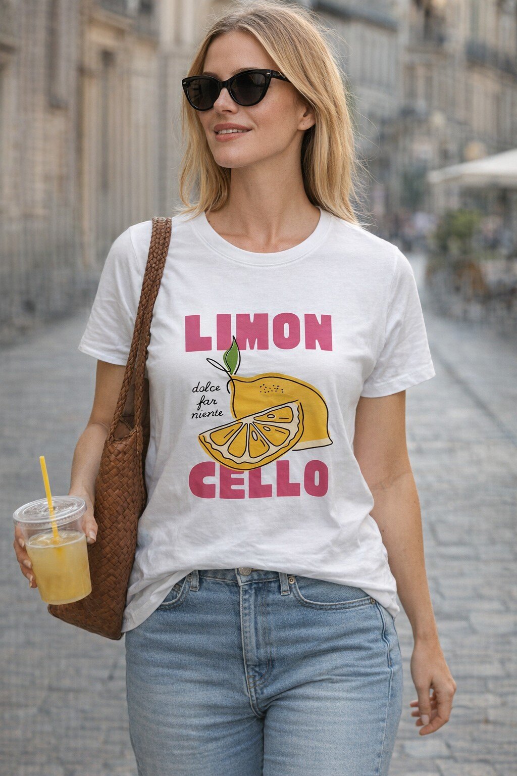Grossista KIS₂ - TSHIRT OVERSIZE COMODA MANICA CORTA GIROCOLLO CON STAMPA TAGLIA UNICA