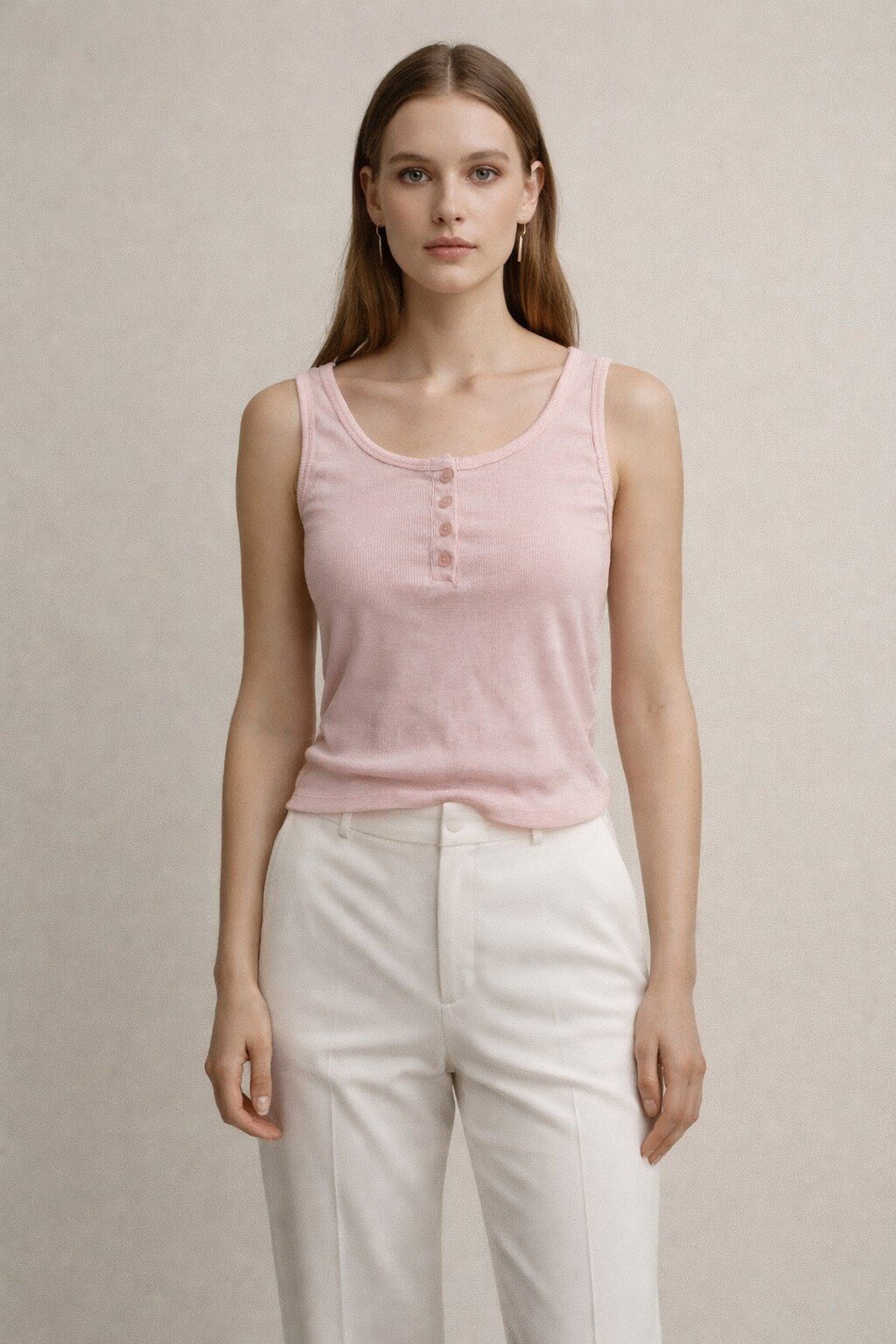 Grossiste KIS₂ - DÉBARDEUR CASUAL SANS MANCHES CONFORTABLE ADAPTÉ À TOUTES LES OCCASIONS COULEUR UNIE TAILLE UNIQUE