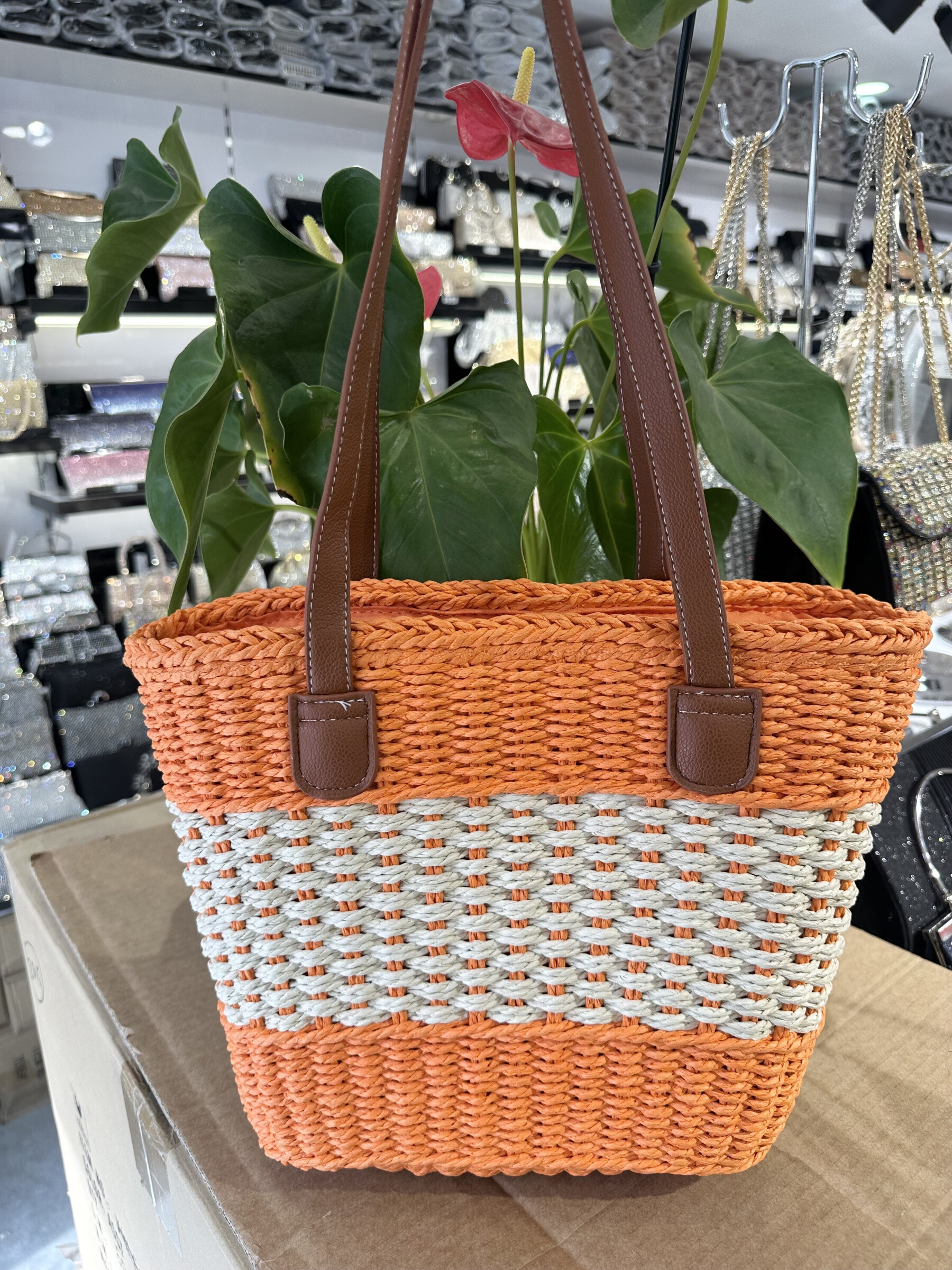 Grossiste KL - Panier effet paille