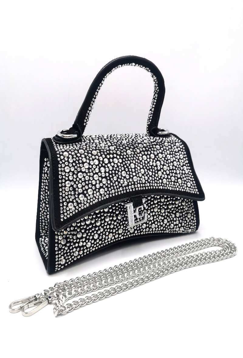 Grossista KL - Borsa con strass Enrico Coveri