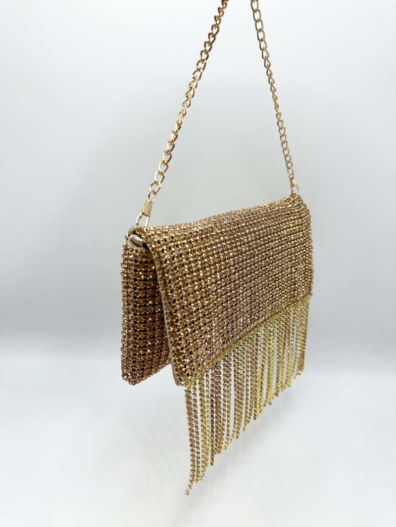 Grossiste KL - Pochette souple à Strass