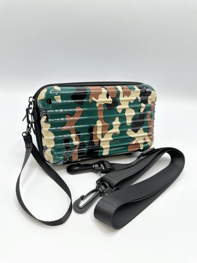 Grossiste KL - Mini sac forme valise à motifs