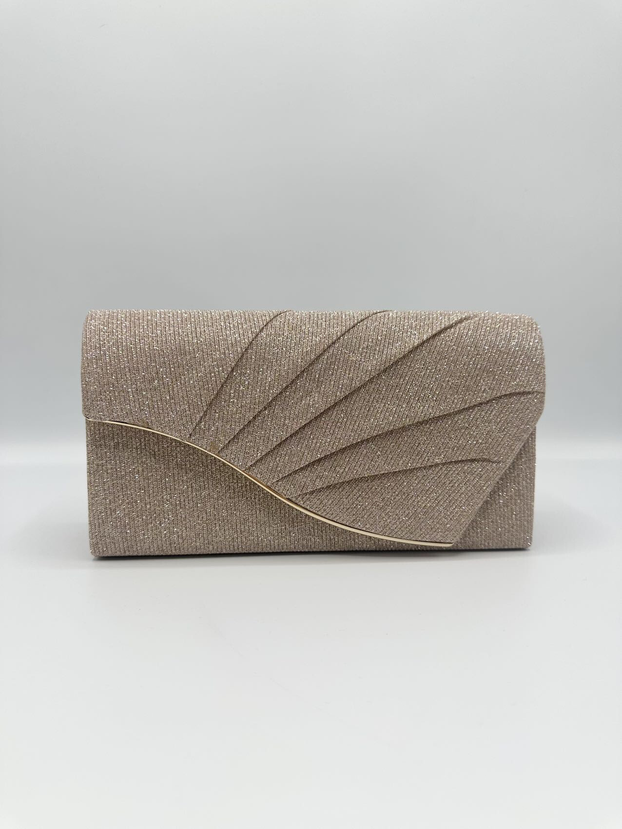Grossista KL - Pochette con patta plissettata