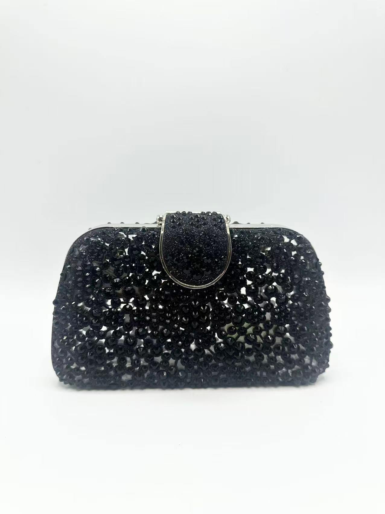 Mayorista KL - Clutch transparente con strass