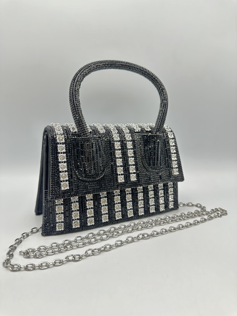 Großhändler KL - Clutch mit Strasssteinen