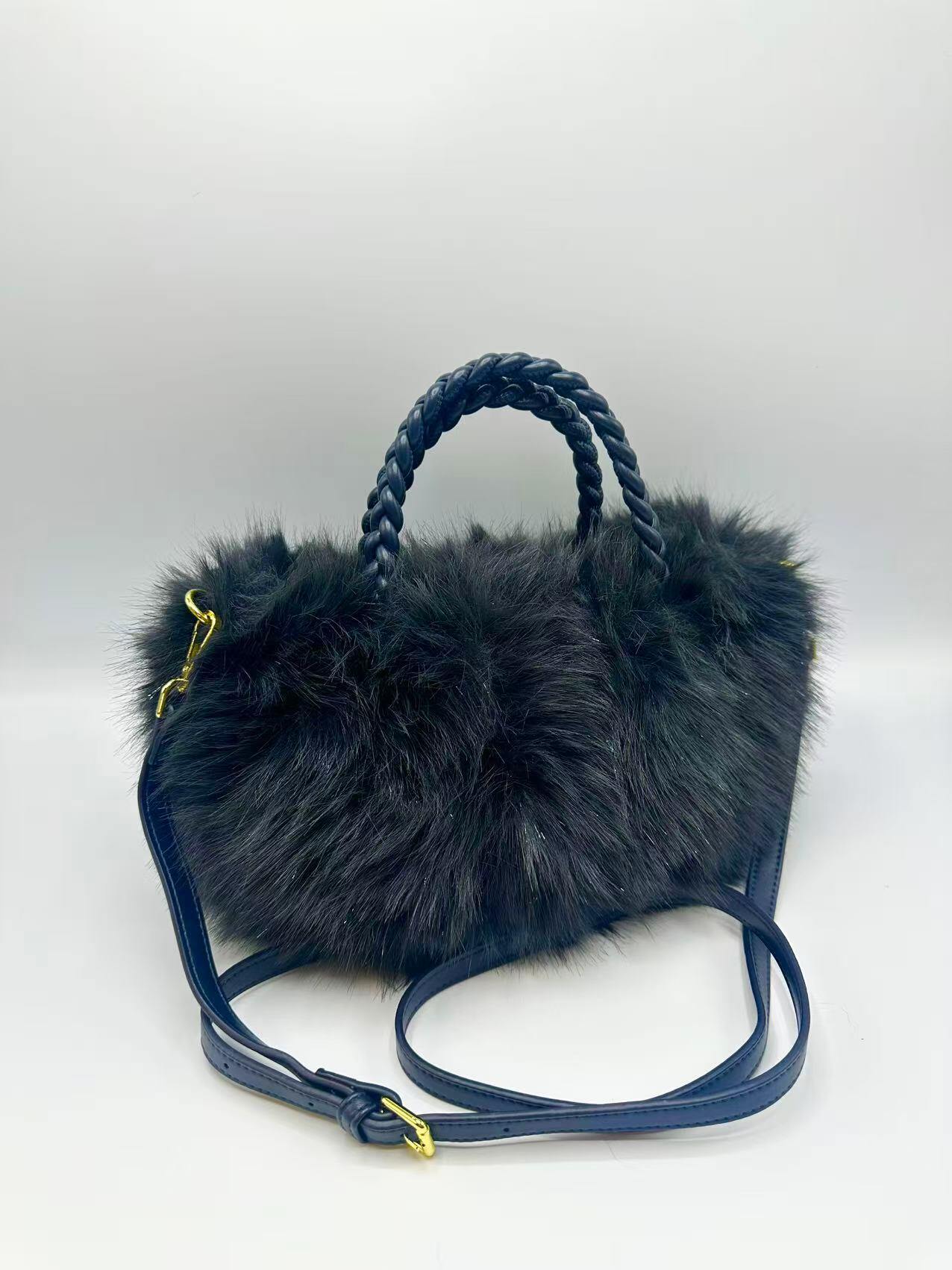 Sac à main fausse fourrure | Paris Fashion Shops