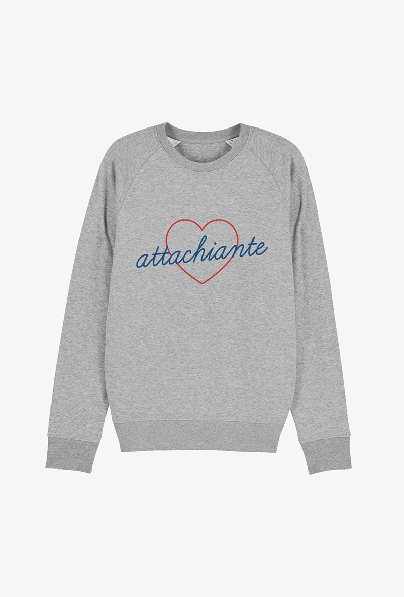 Wholesaler Koloris - Sweat Gris - Attachiante