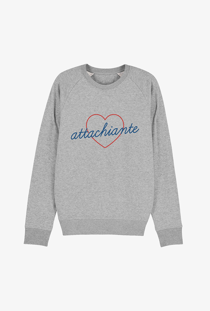 Wholesaler Koloris - Sweat Gris - Attachiante