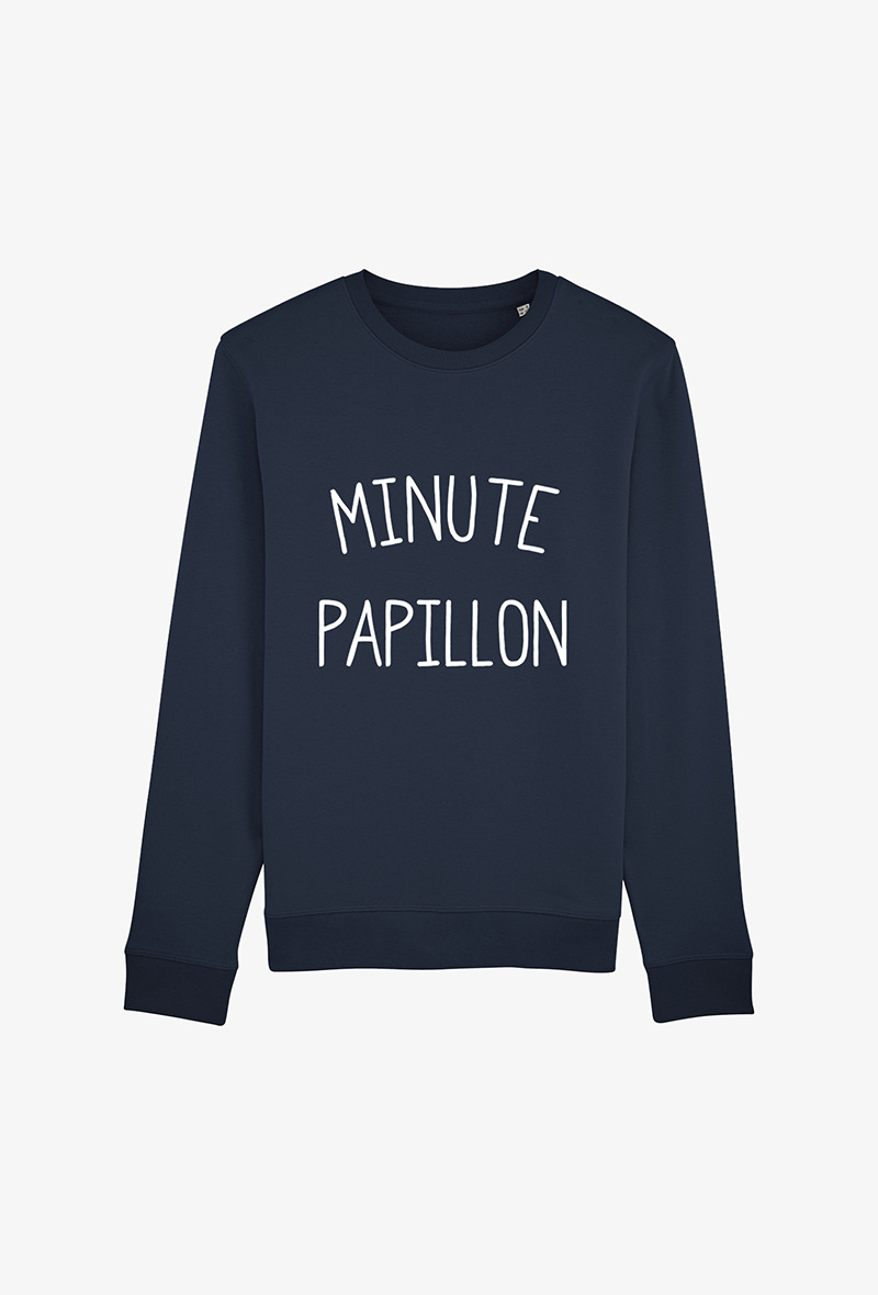 Wholesaler Koloris - Sweat Marine -Minute Papillon