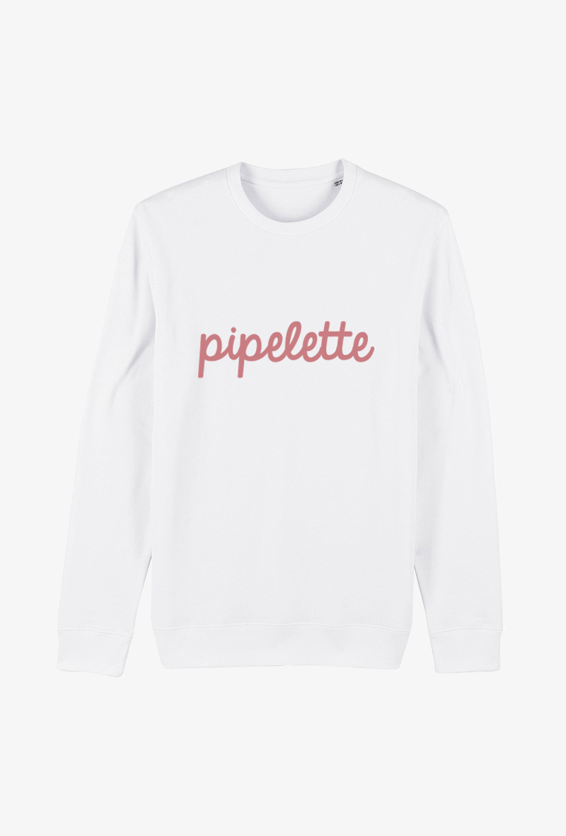 Wholesaler Koloris - Sweat Adulte blanc  - Pipelette