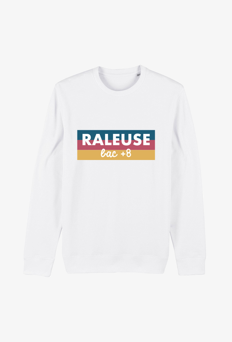 Wholesaler Koloris - Sweat Adulte blanc  - Raleuse bac +8
