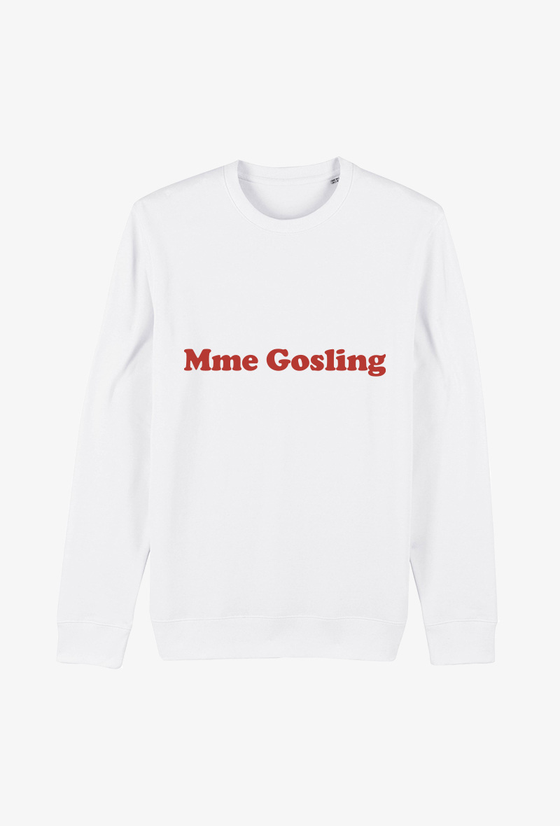 Wholesaler Koloris - Sweat Adulte Blanc - Mme Gosling
