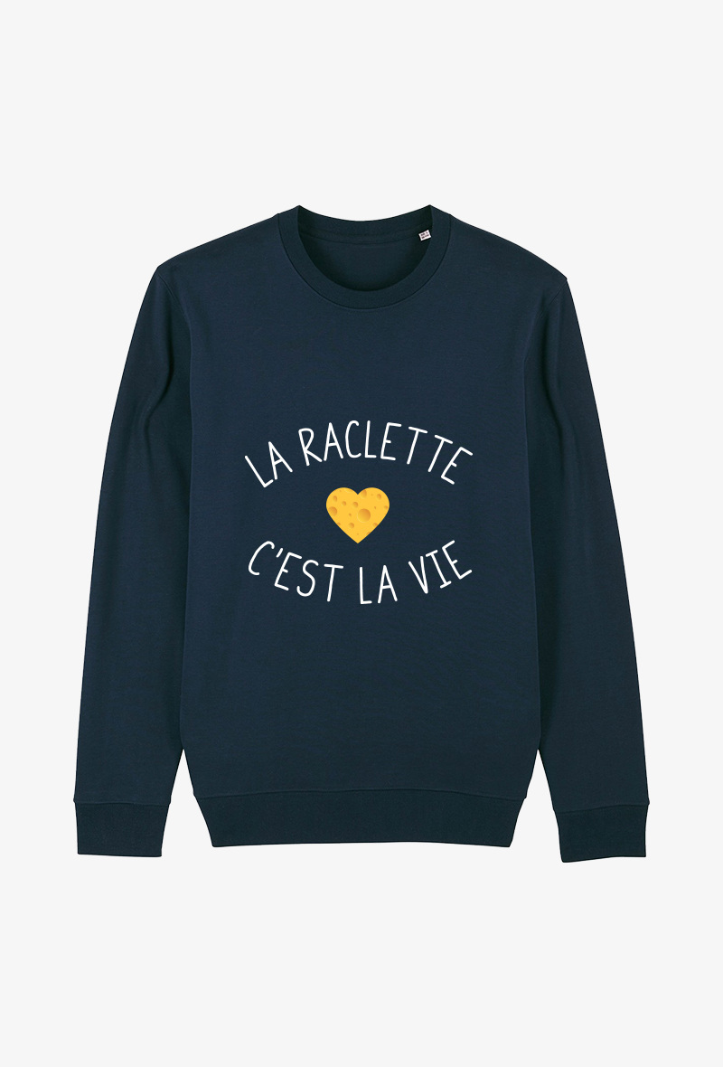 Wholesaler Koloris - Sweat Adulte Marine - La raclette c'est la vie