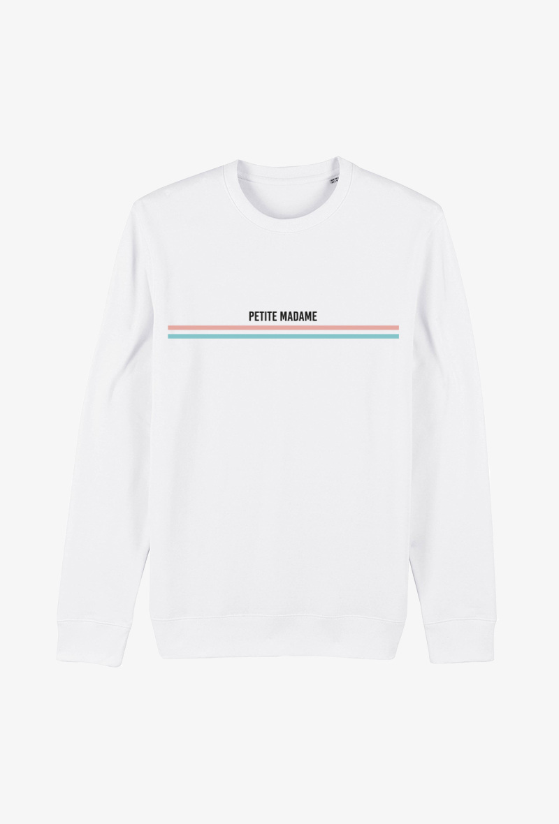 Wholesaler Koloris - Sweat Adulte Blanc - Petite madame