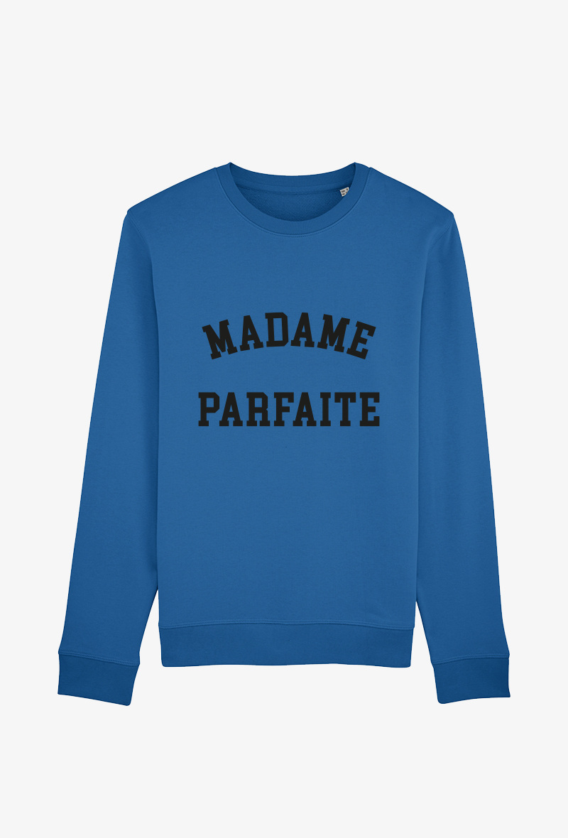 Wholesaler Koloris - Sweat Adulte bleu royal - Madame parfaite