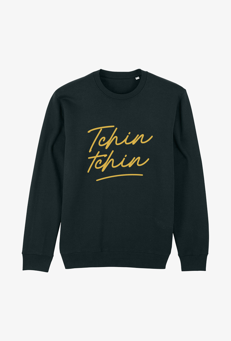 Wholesaler Koloris - Sweat Adulte Noir - TchinTchin