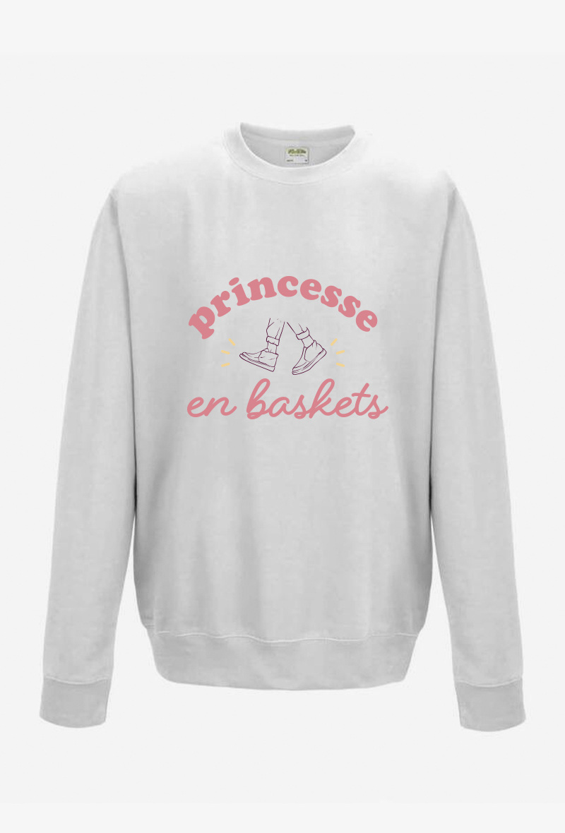 Wholesaler Koloris - Sweat Adulte - Princesse en baskets..