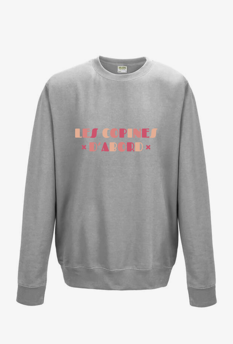 Wholesaler Koloris - Sweat Adulte I - Les copines d'abord