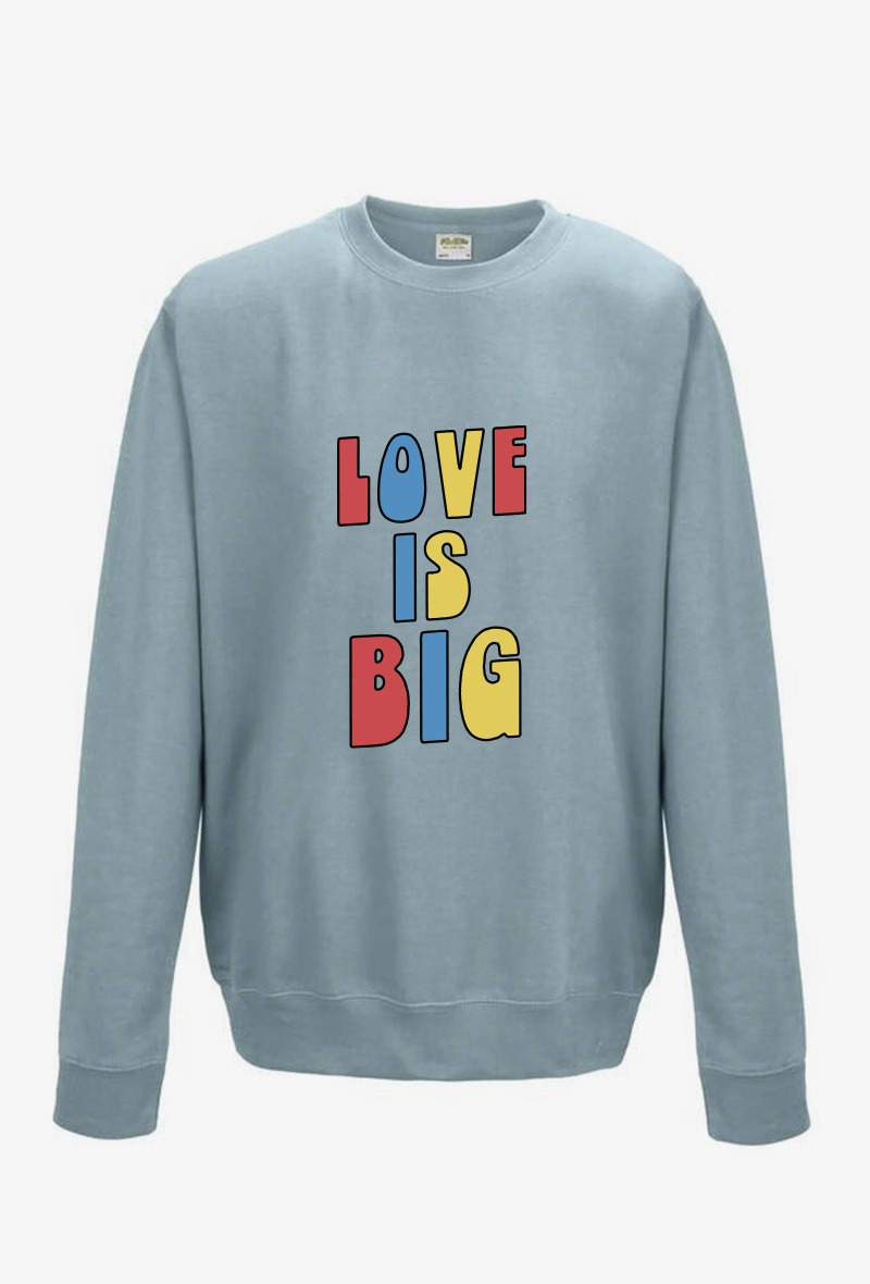 Wholesaler Koloris - Sweat Adulte I - Love is big