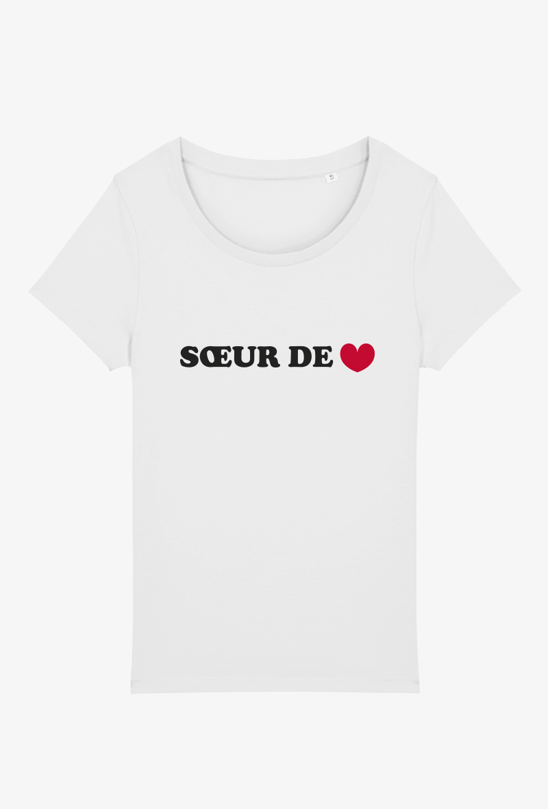 Wholesaler Koloris - T-shirt Adulte - Sœur de cœur