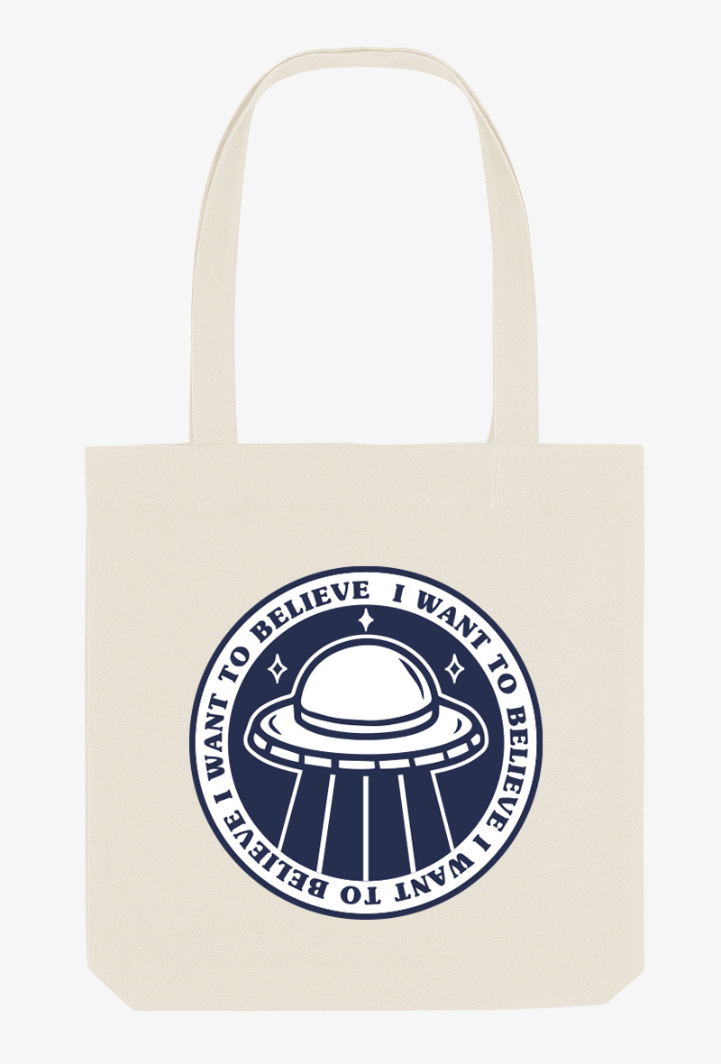 Wholesaler Koloris - Tote bag standard - I want to believe