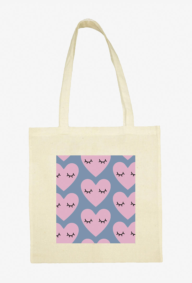 Wholesaler Koloris - Tote bag - Heart eyes
