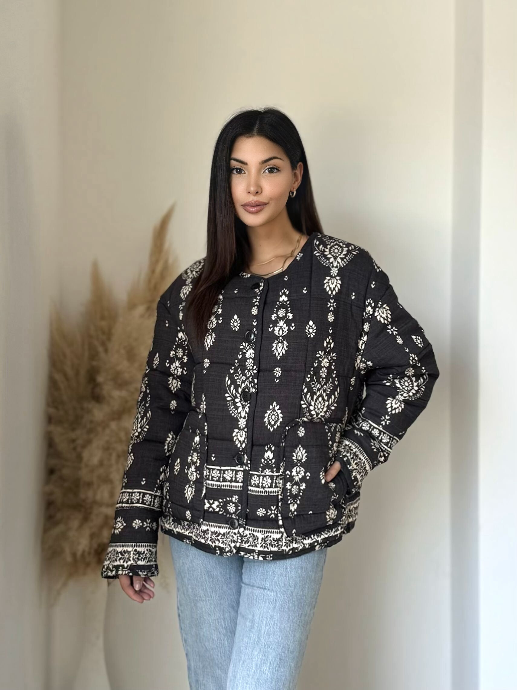 Wholesaler Koolook - Quilted Bomber Jacket