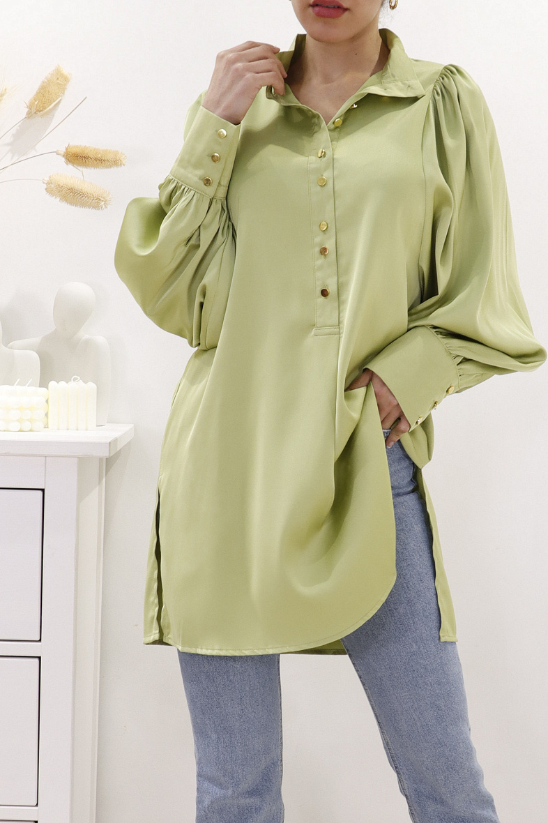 Wholesaler Koolook - Satin tunic shirt