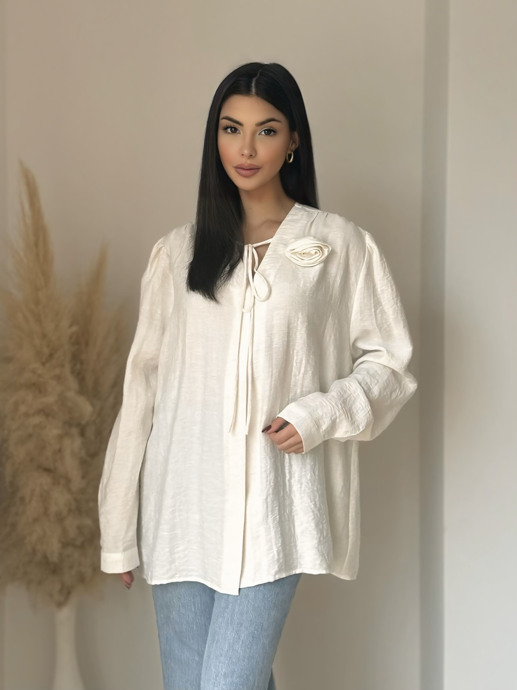 Wholesaler Koolook - Long V-neck shirt