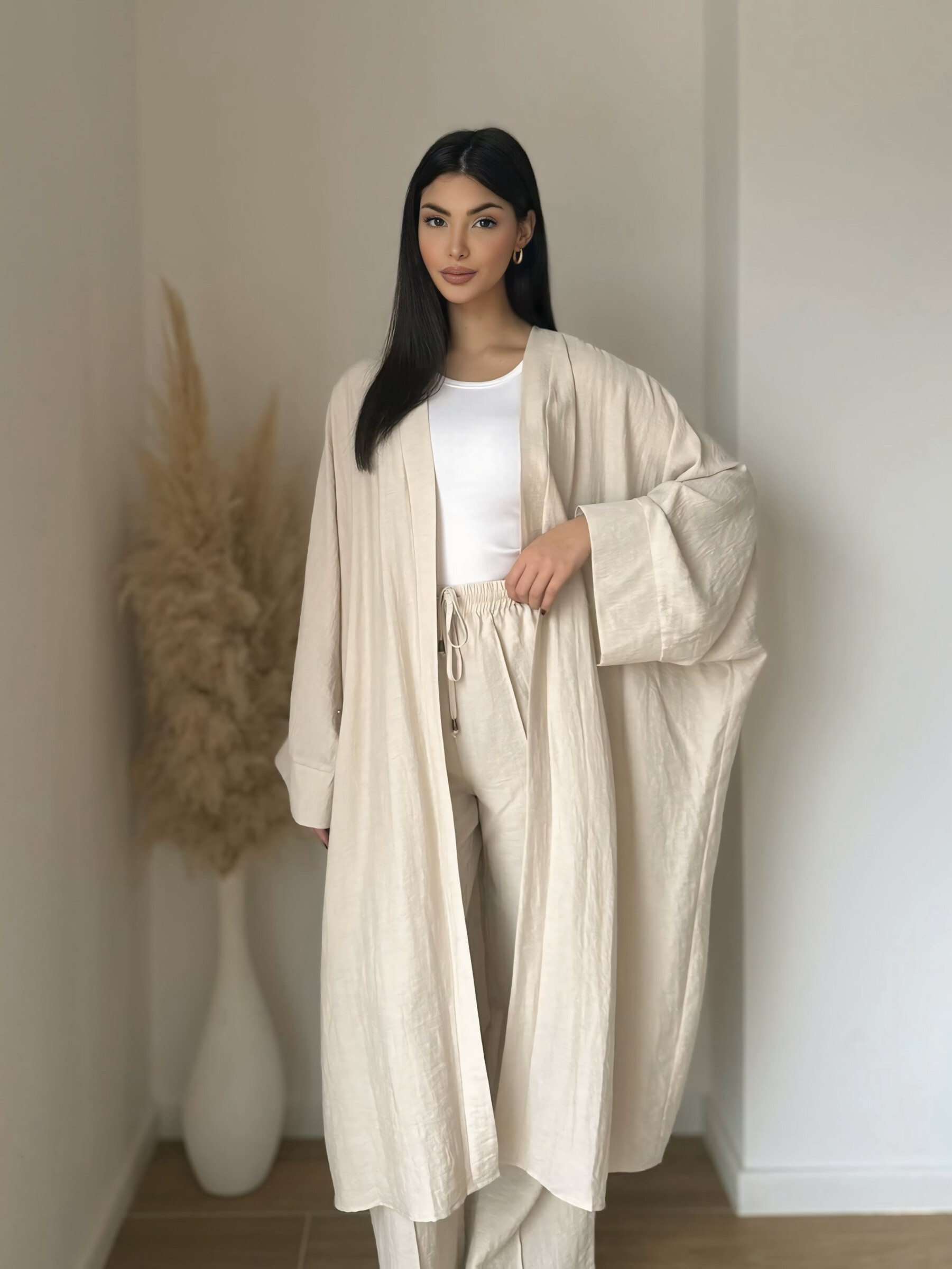 Wholesaler Koolook - Kimono Vest + Pants Set