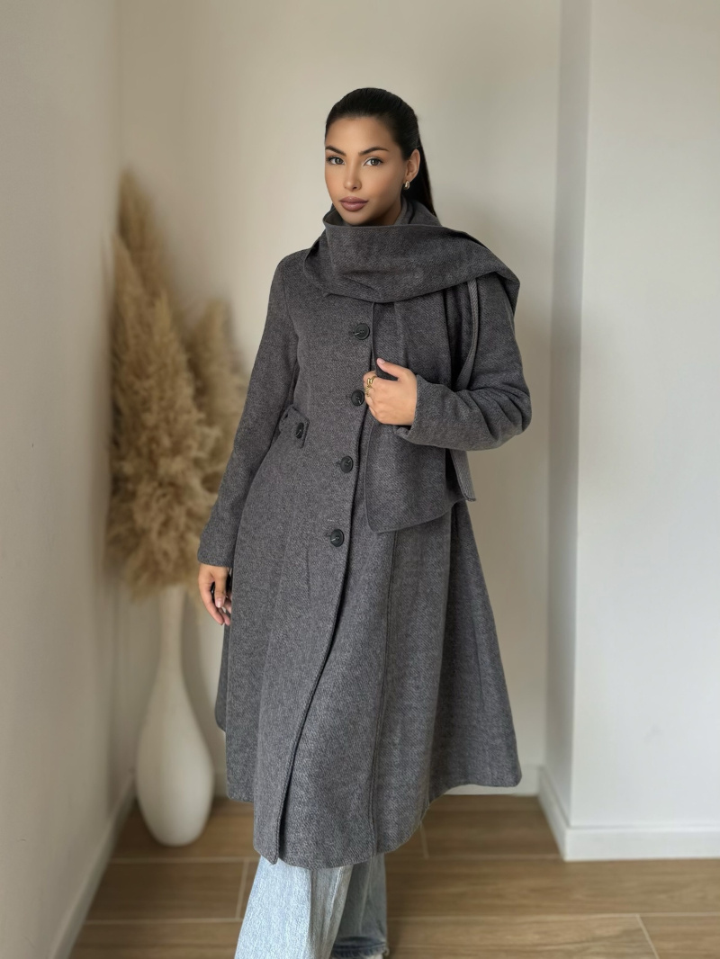 Wholesaler Koolook - Cashmere effect coat