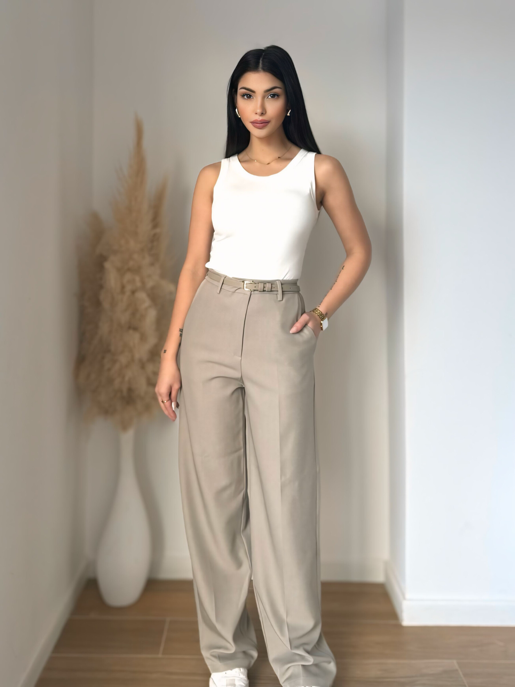 Wholesaler Koolook - Pants with belt