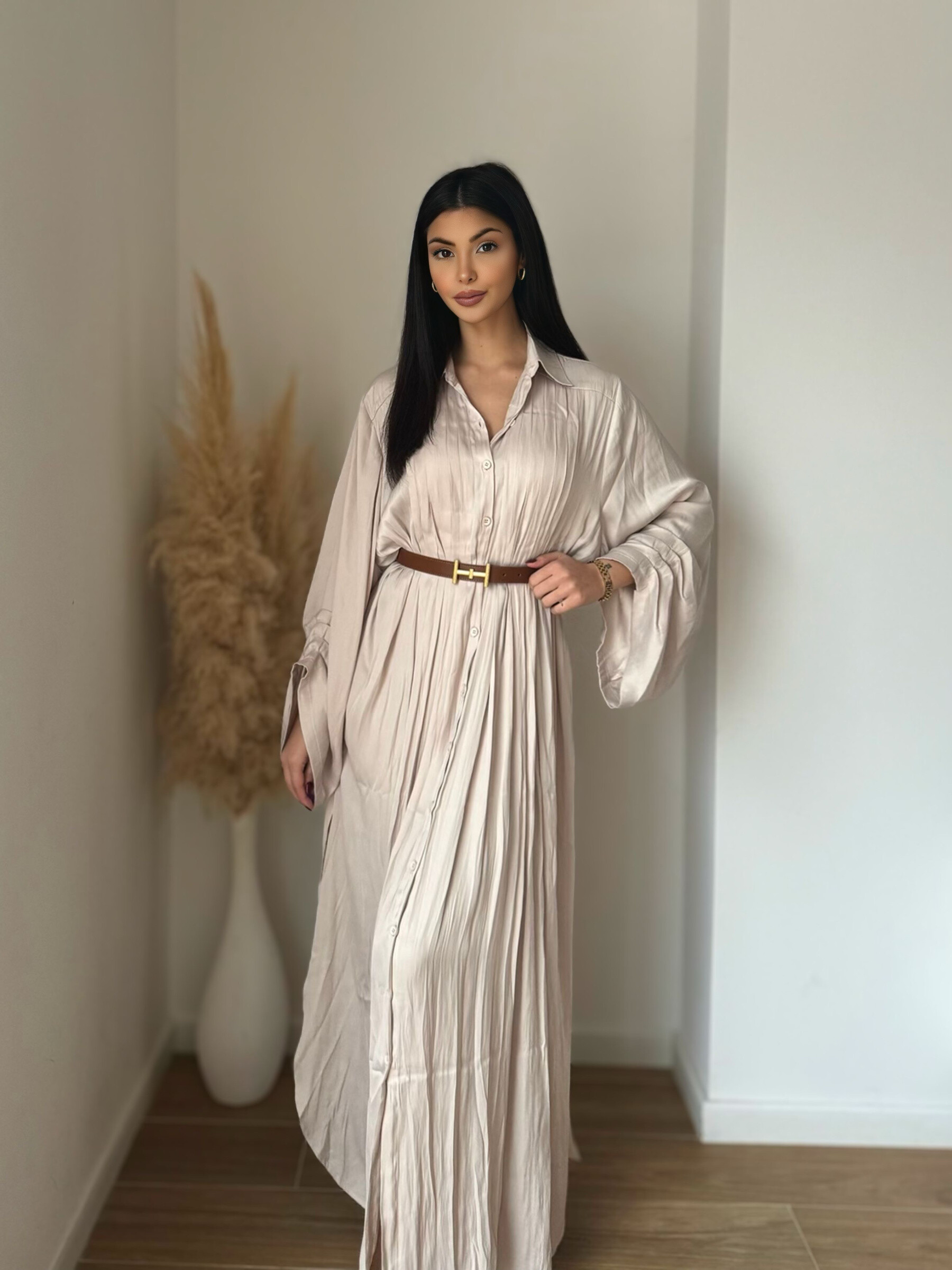 Wholesaler Koolook - LONG VINTAGE EFFECT DRESS