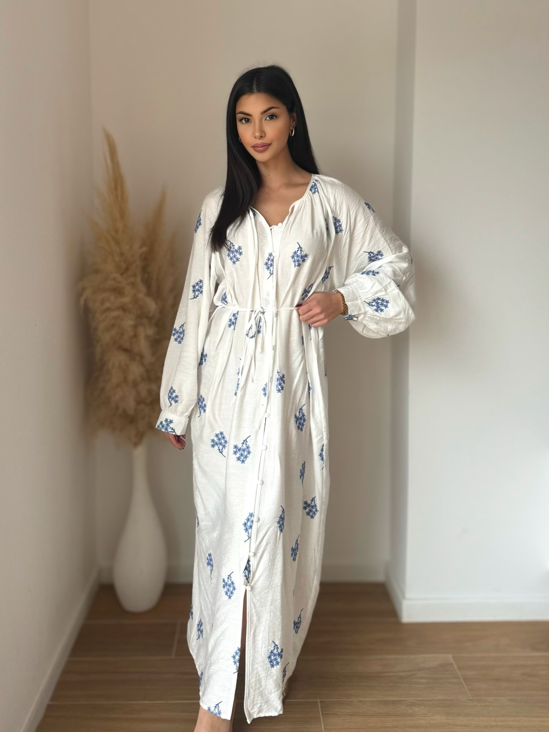 Wholesaler Koolook - Long embroidered dress