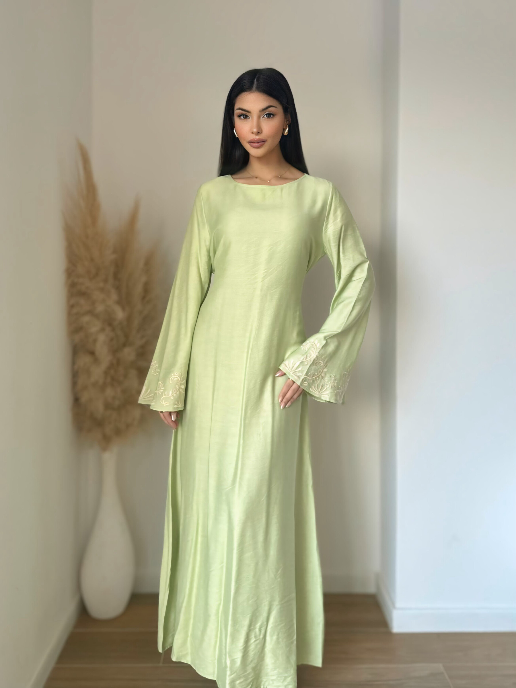 Wholesaler Koolook - Long dress with embroidery