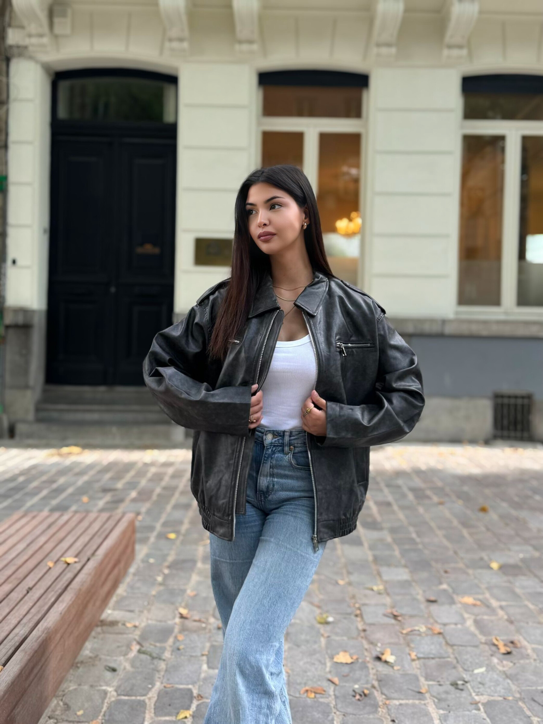 Wholesaler Koolook - Vintage leather jacket