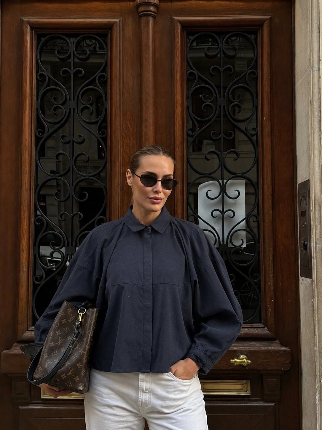 Wholesaler Kothè - Women's shirt in cotton and linen