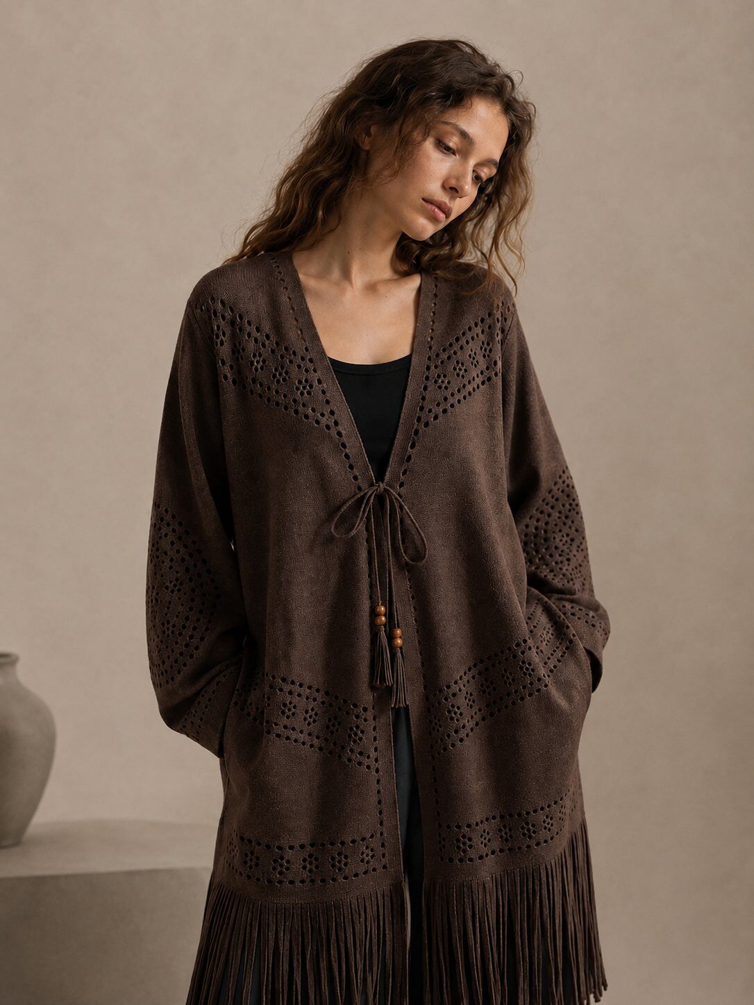 Großhändler Kothè - Damen-Cardigan aus Viskose