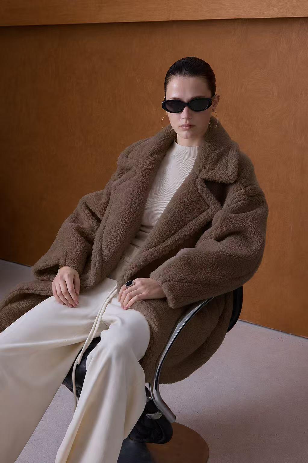 Wholesaler Kothè - Women's jacket in wool and camel hair