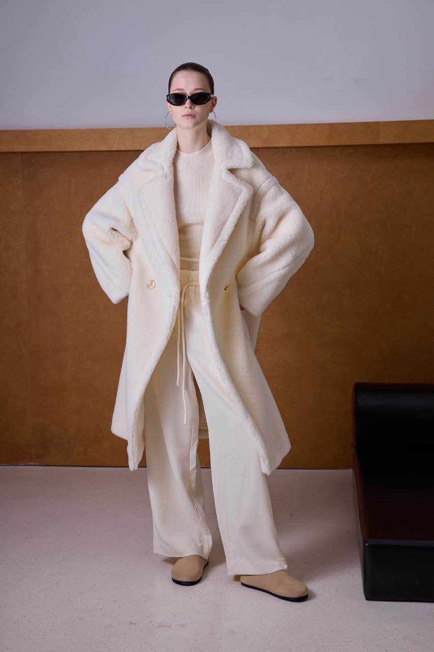 Grossiste Kothè - Veste femme en 64,1% laine et 35,9% poil de chameau