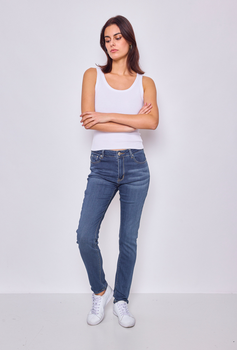Wholesaler KY CREATION DENIM - Straight high slim