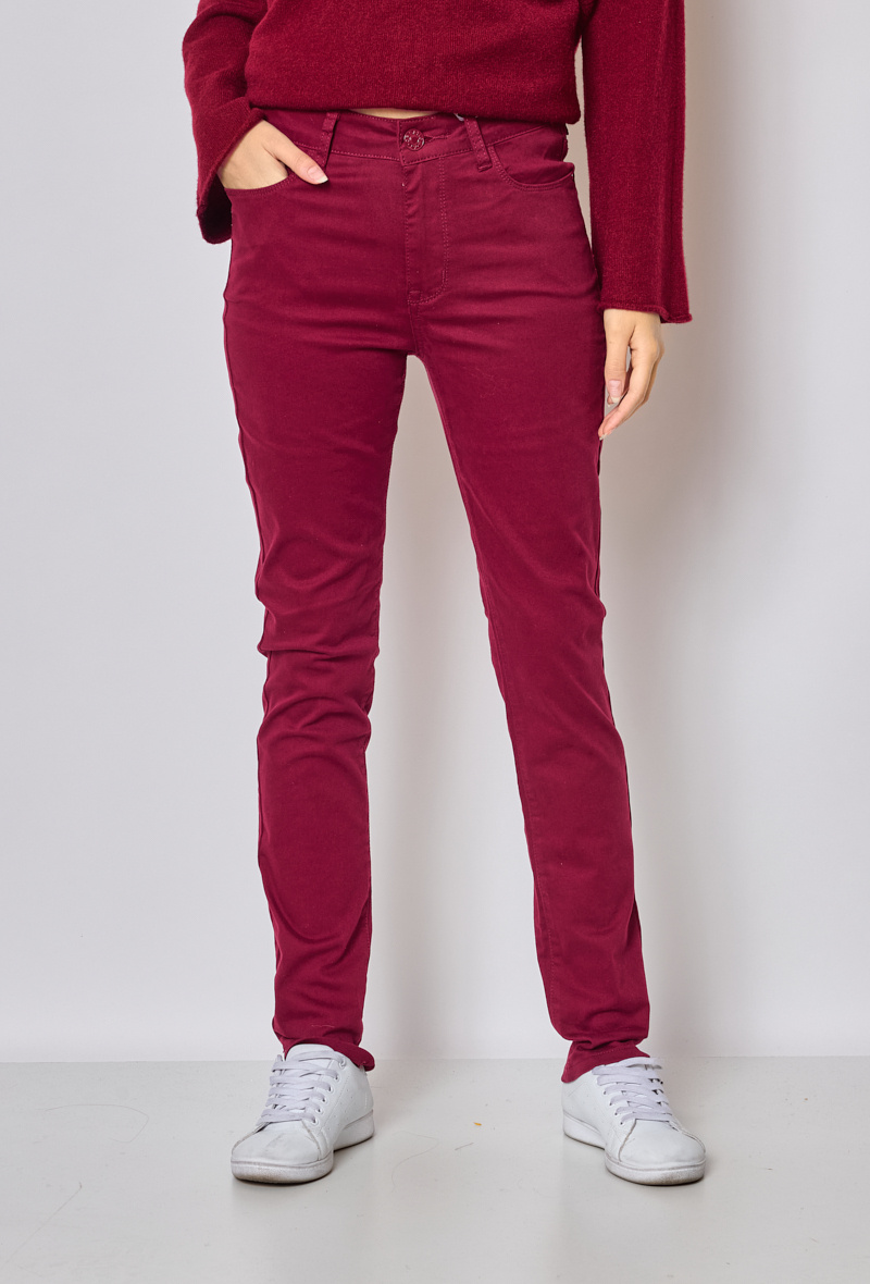Wholesaler KY CREATION DENIM - High Waist Slim Trousers
