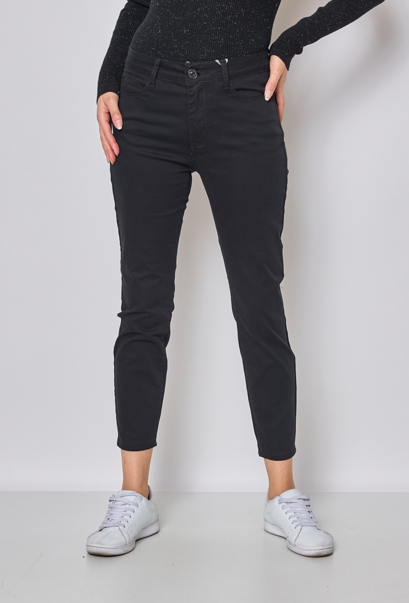 Wholesaler KY CREATION DENIM - High Waist Slim Trousers